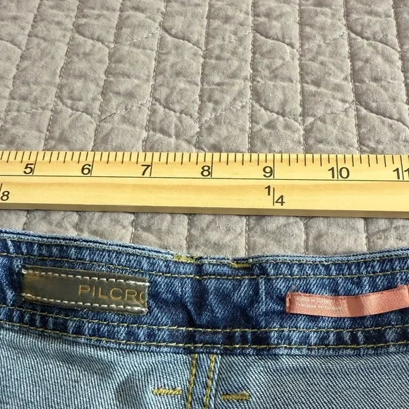 Pilcro Dark Carpenter Wide Leg Jeans - Picture 6 of 11